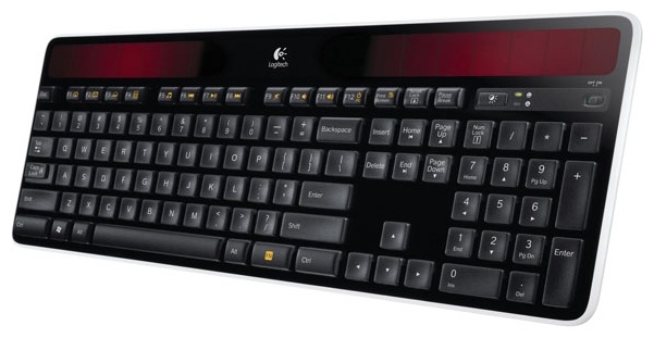   Logitech Wireless Solar Keyboard K750